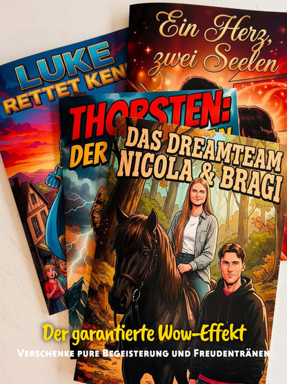 Personalisierter Comic