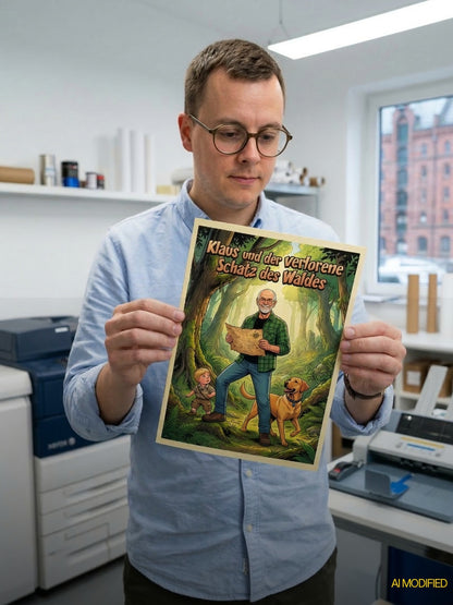 Personalisierter Comic